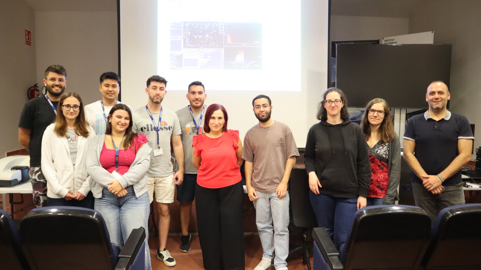 attendants of the course held at ICMAB